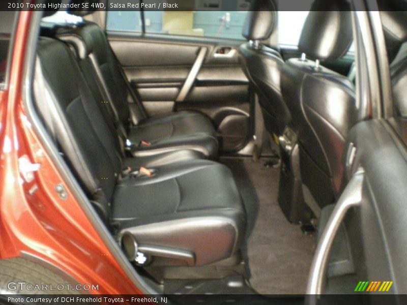 Salsa Red Pearl / Black 2010 Toyota Highlander SE 4WD