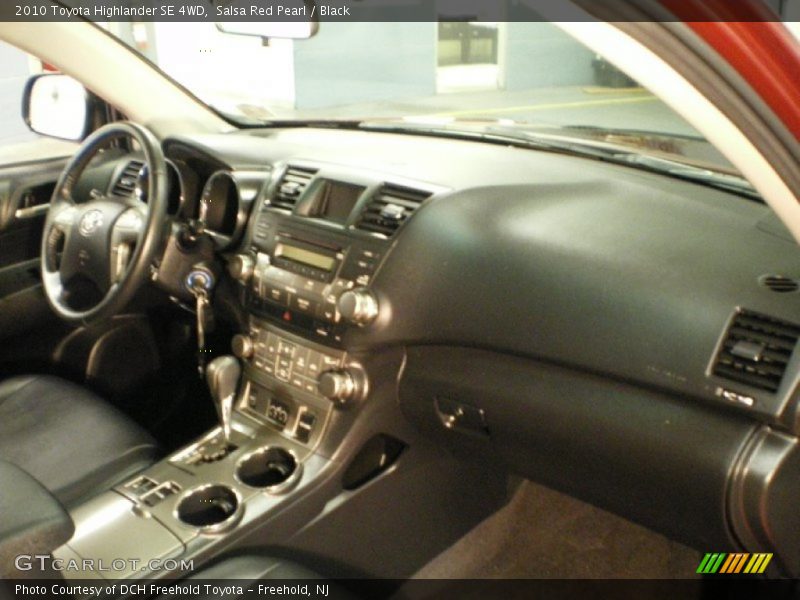 Salsa Red Pearl / Black 2010 Toyota Highlander SE 4WD