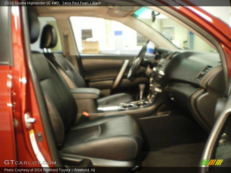 Salsa Red Pearl / Black 2010 Toyota Highlander SE 4WD