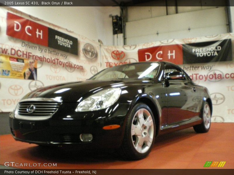 Black Onyx / Black 2005 Lexus SC 430