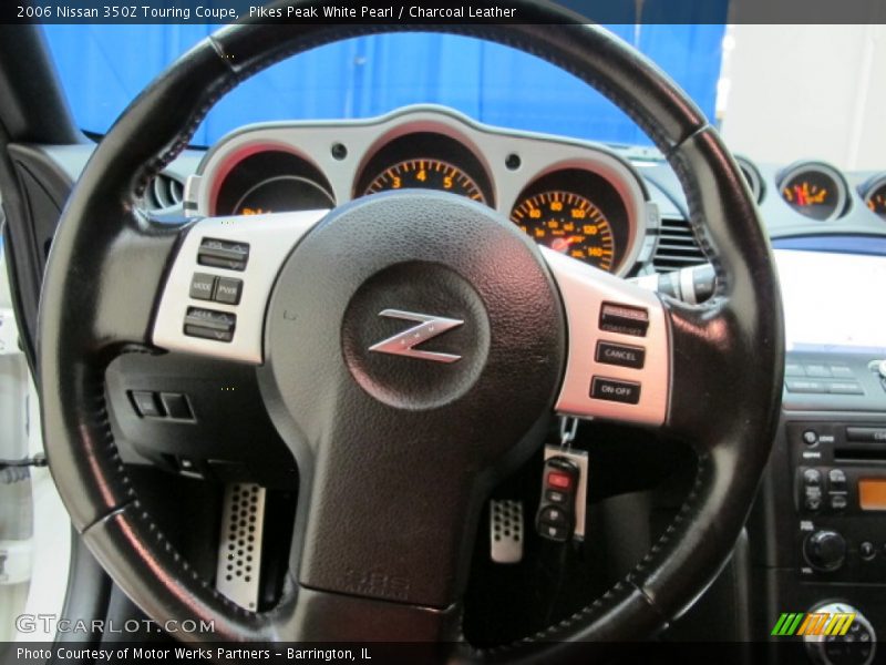 Pikes Peak White Pearl / Charcoal Leather 2006 Nissan 350Z Touring Coupe