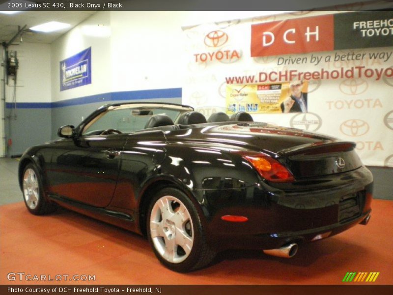 Black Onyx / Black 2005 Lexus SC 430