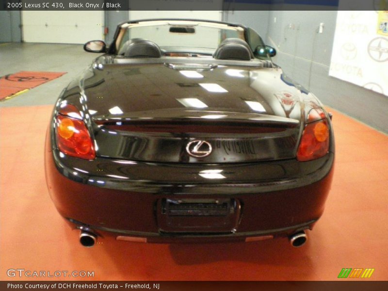 Black Onyx / Black 2005 Lexus SC 430