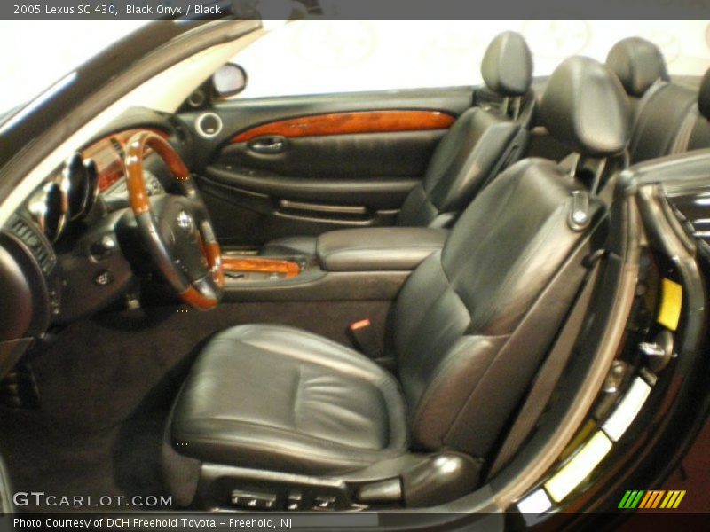 Black Onyx / Black 2005 Lexus SC 430