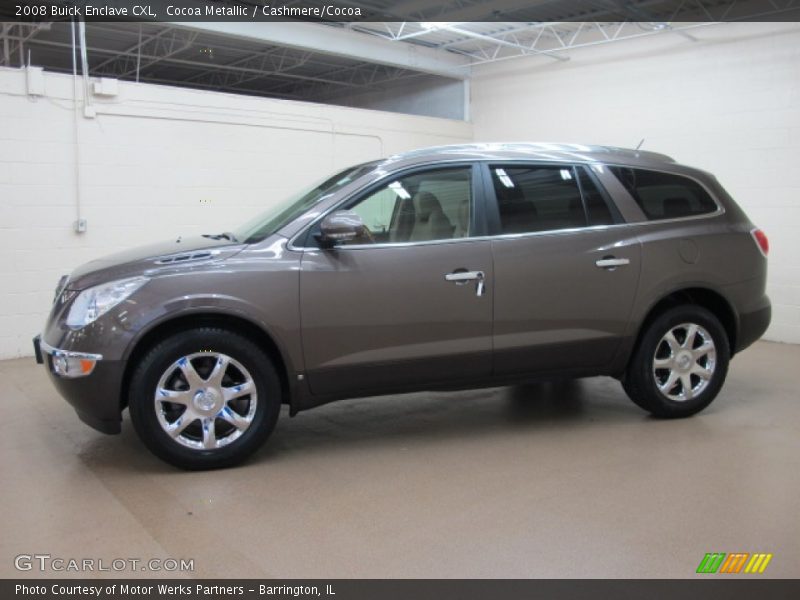 Cocoa Metallic / Cashmere/Cocoa 2008 Buick Enclave CXL