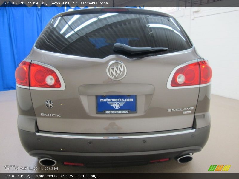 Cocoa Metallic / Cashmere/Cocoa 2008 Buick Enclave CXL