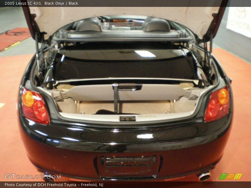 Black Onyx / Black 2005 Lexus SC 430