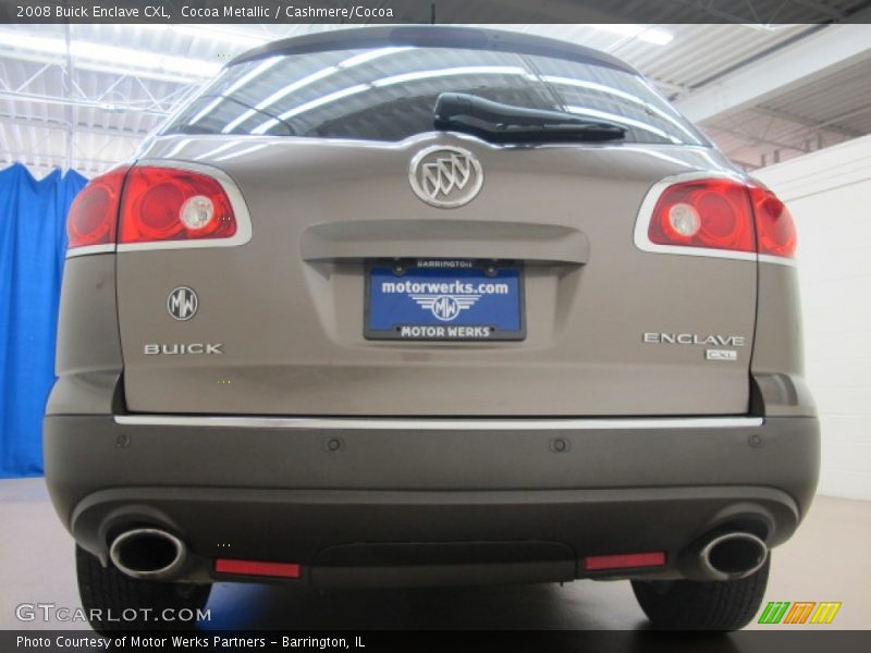 Cocoa Metallic / Cashmere/Cocoa 2008 Buick Enclave CXL