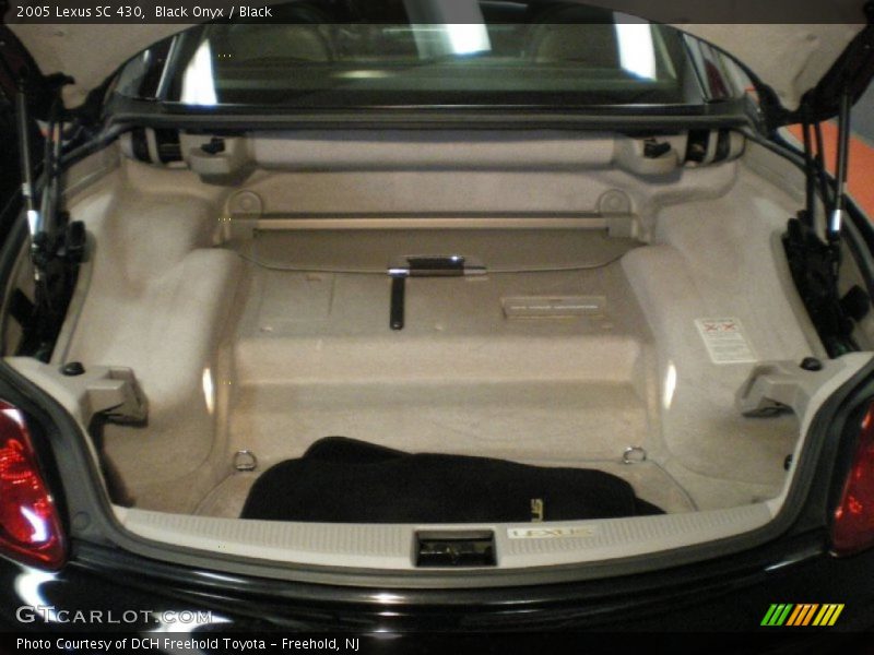 Black Onyx / Black 2005 Lexus SC 430