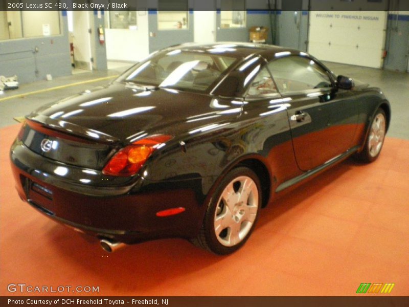Black Onyx / Black 2005 Lexus SC 430