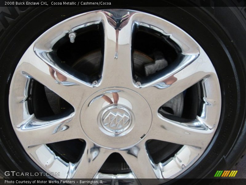 Cocoa Metallic / Cashmere/Cocoa 2008 Buick Enclave CXL