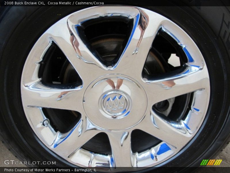Cocoa Metallic / Cashmere/Cocoa 2008 Buick Enclave CXL