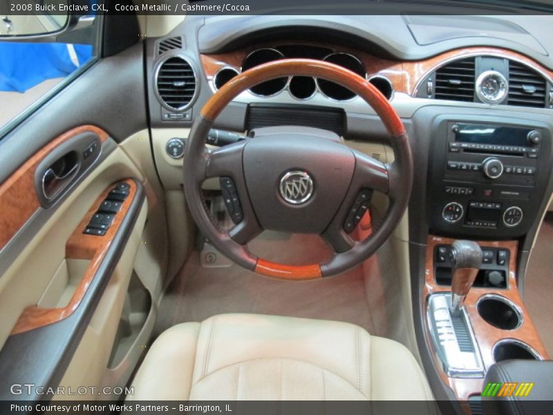 Cocoa Metallic / Cashmere/Cocoa 2008 Buick Enclave CXL