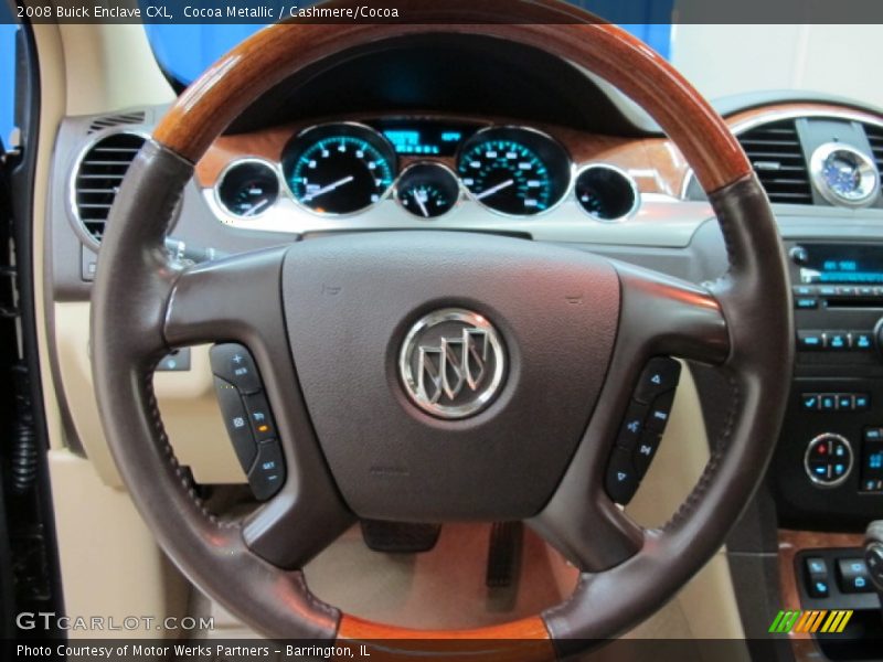 Cocoa Metallic / Cashmere/Cocoa 2008 Buick Enclave CXL