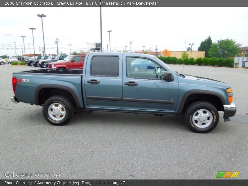 Blue Granite Metallic / Very Dark Pewter 2006 Chevrolet Colorado LT Crew Cab 4x4