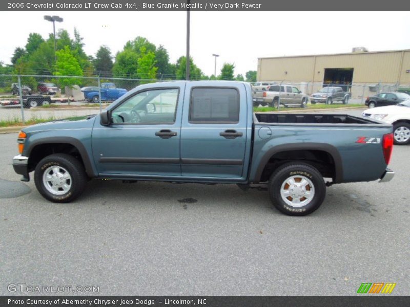 Blue Granite Metallic / Very Dark Pewter 2006 Chevrolet Colorado LT Crew Cab 4x4