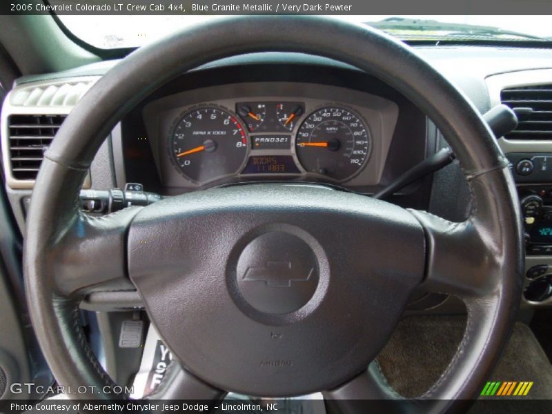 Blue Granite Metallic / Very Dark Pewter 2006 Chevrolet Colorado LT Crew Cab 4x4