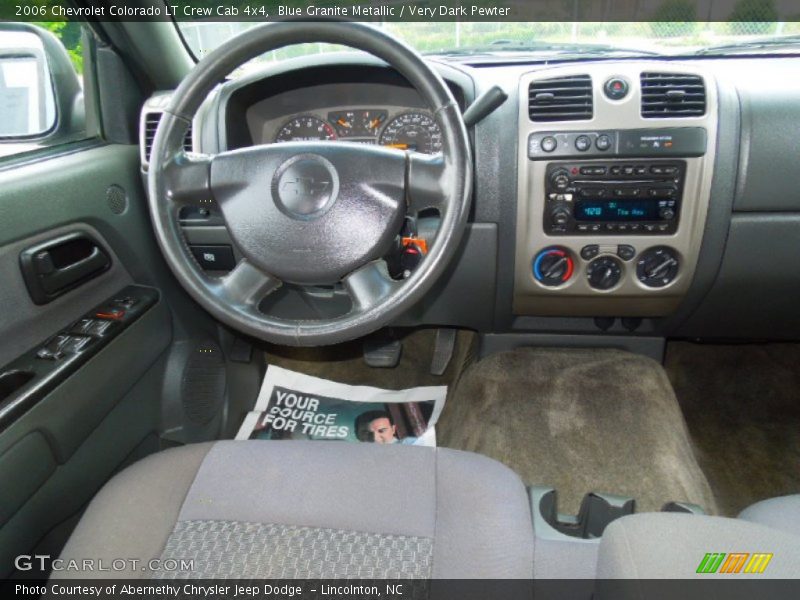 Blue Granite Metallic / Very Dark Pewter 2006 Chevrolet Colorado LT Crew Cab 4x4
