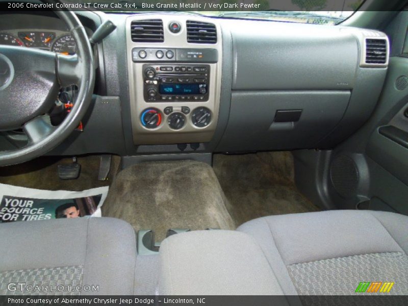 Blue Granite Metallic / Very Dark Pewter 2006 Chevrolet Colorado LT Crew Cab 4x4