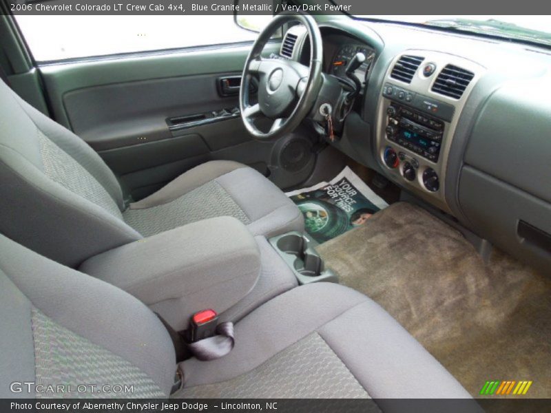 Blue Granite Metallic / Very Dark Pewter 2006 Chevrolet Colorado LT Crew Cab 4x4