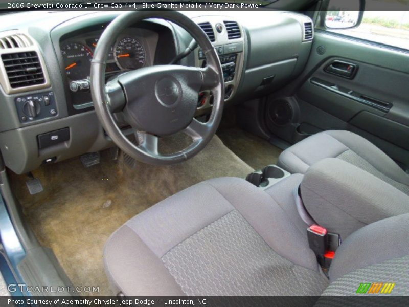 Blue Granite Metallic / Very Dark Pewter 2006 Chevrolet Colorado LT Crew Cab 4x4