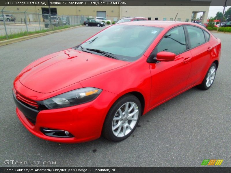 Front 3/4 View of 2013 Dart Rallye