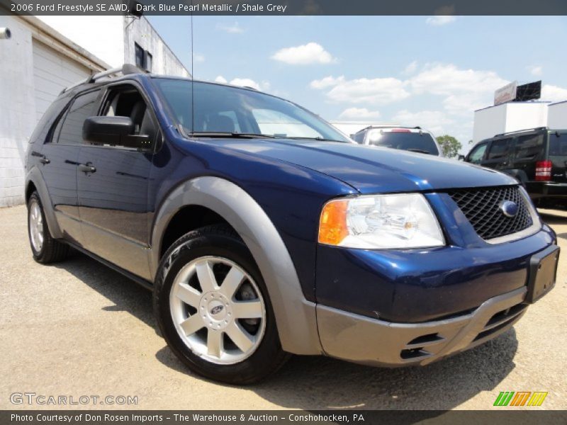 Dark Blue Pearl Metallic / Shale Grey 2006 Ford Freestyle SE AWD