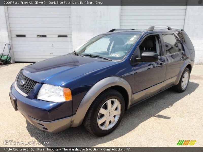 Dark Blue Pearl Metallic / Shale Grey 2006 Ford Freestyle SE AWD