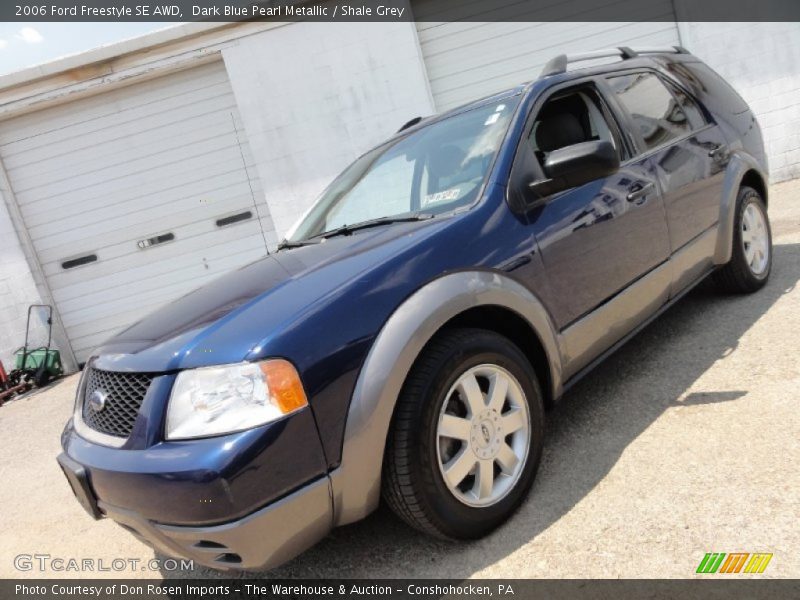 Dark Blue Pearl Metallic / Shale Grey 2006 Ford Freestyle SE AWD