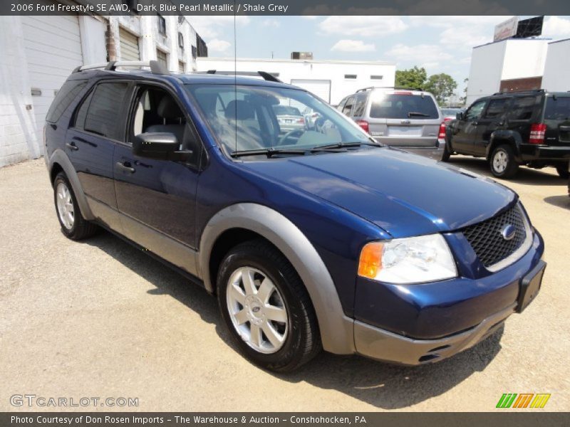 Dark Blue Pearl Metallic / Shale Grey 2006 Ford Freestyle SE AWD