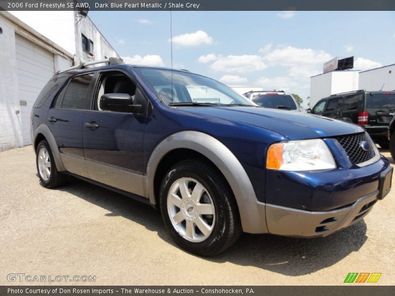 Dark Blue Pearl Metallic / Shale Grey 2006 Ford Freestyle SE AWD
