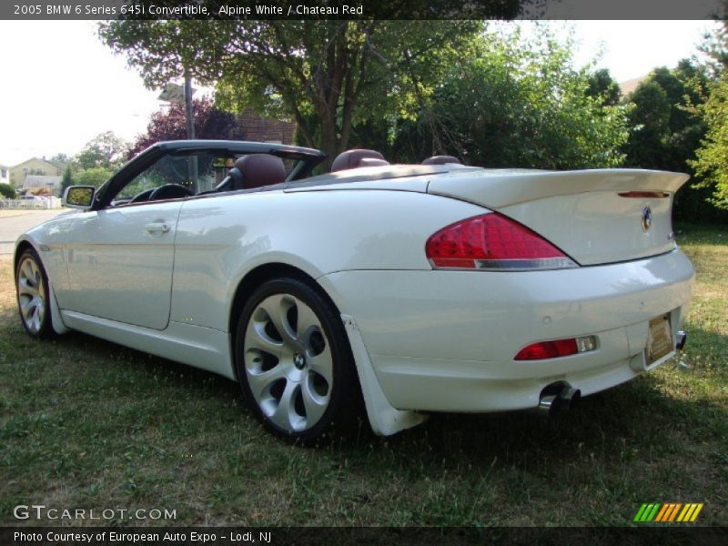  2005 6 Series 645i Convertible Alpine White