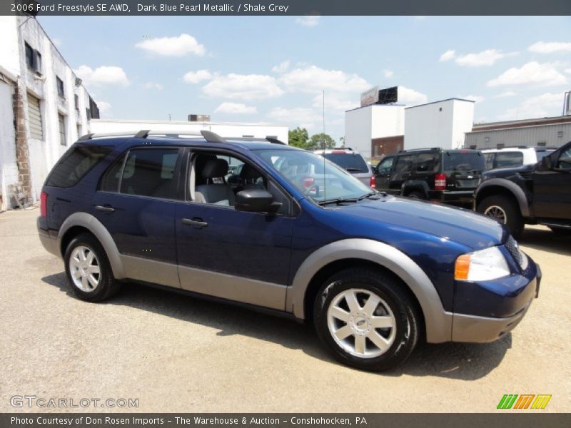 Dark Blue Pearl Metallic / Shale Grey 2006 Ford Freestyle SE AWD