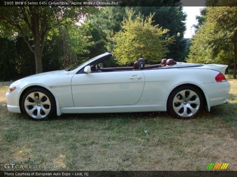  2005 6 Series 645i Convertible Alpine White