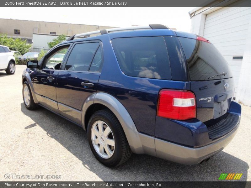 Dark Blue Pearl Metallic / Shale Grey 2006 Ford Freestyle SE AWD