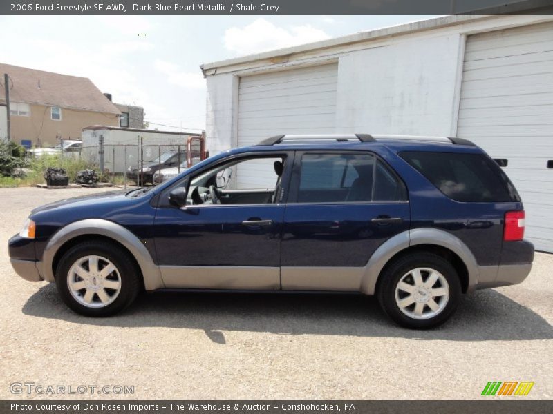 Dark Blue Pearl Metallic / Shale Grey 2006 Ford Freestyle SE AWD