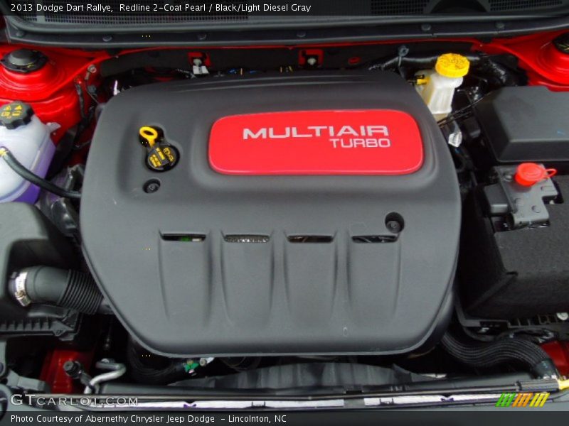  2013 Dart Rallye Engine - 1.4 Liter Turbocharged SOHC 16-Valve MultiAir 4 Cylinder
