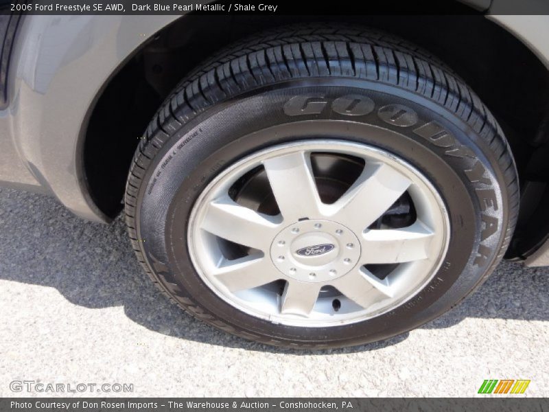 Dark Blue Pearl Metallic / Shale Grey 2006 Ford Freestyle SE AWD
