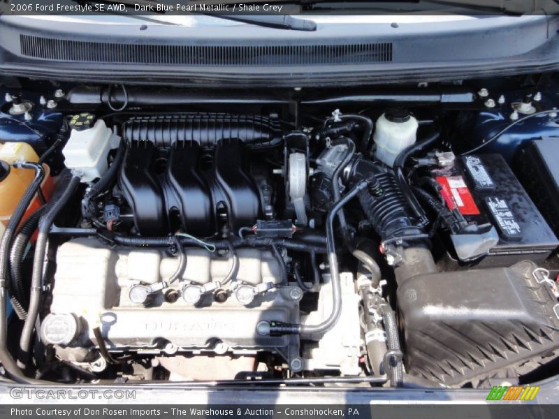 Dark Blue Pearl Metallic / Shale Grey 2006 Ford Freestyle SE AWD