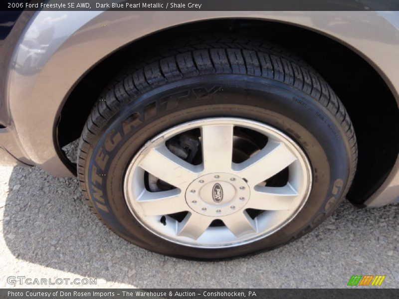 Dark Blue Pearl Metallic / Shale Grey 2006 Ford Freestyle SE AWD