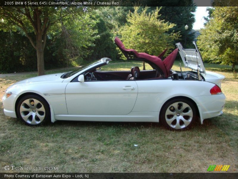  2005 6 Series 645i Convertible Alpine White