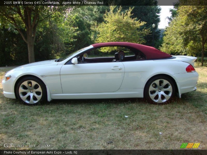  2005 6 Series 645i Convertible Alpine White