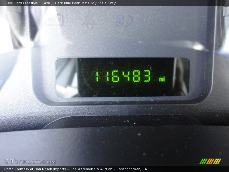 Dark Blue Pearl Metallic / Shale Grey 2006 Ford Freestyle SE AWD
