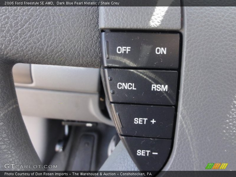 Dark Blue Pearl Metallic / Shale Grey 2006 Ford Freestyle SE AWD