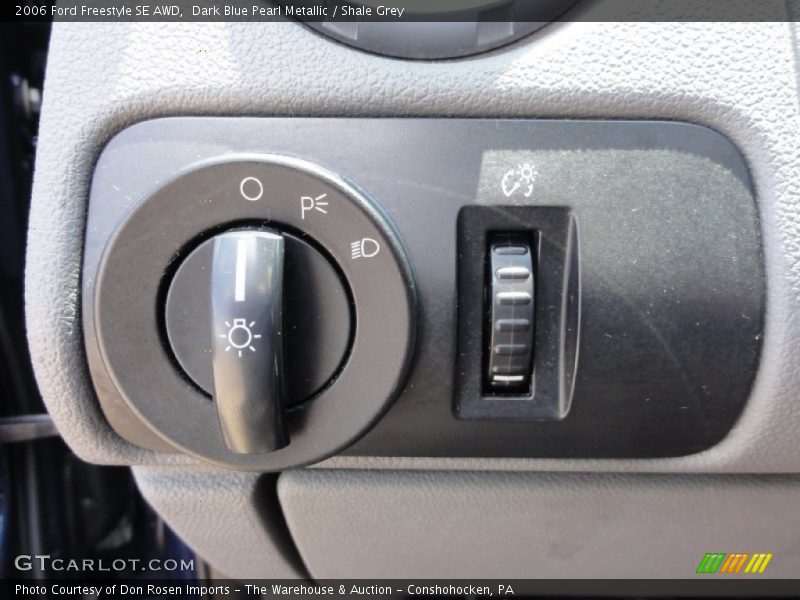 Dark Blue Pearl Metallic / Shale Grey 2006 Ford Freestyle SE AWD