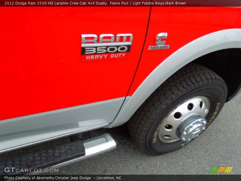  2012 Ram 3500 HD Laramie Crew Cab 4x4 Dually Logo