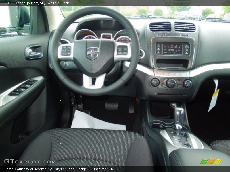 Dashboard of 2012 Journey SE