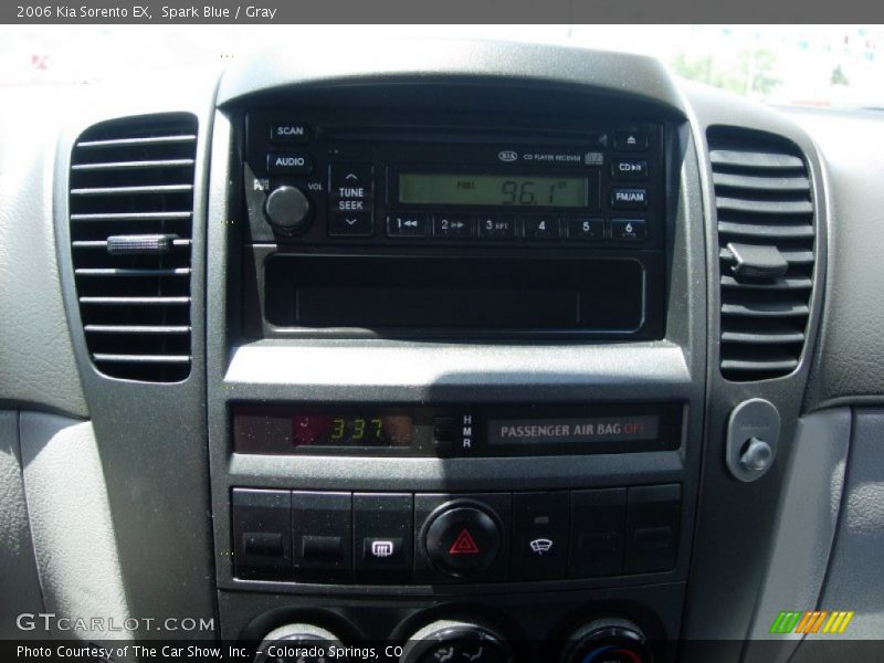 Spark Blue / Gray 2006 Kia Sorento EX