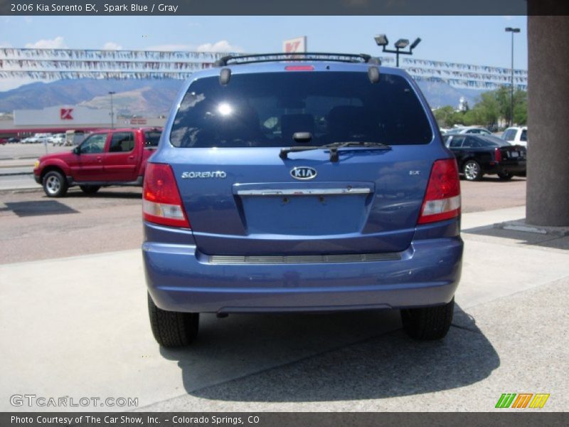Spark Blue / Gray 2006 Kia Sorento EX