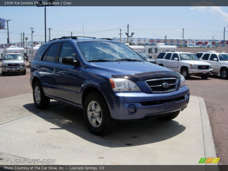 Spark Blue / Gray 2006 Kia Sorento EX